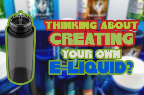 Thinking to create your own e-liquid