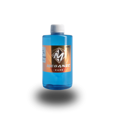 Meganic Quality Cheap Nicotine Booster Base, Vaping E-Liquid, Meganicotine.com 250ML Bottle VG / PG